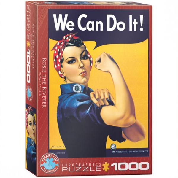 Stare plakaty- We Can Do It !, 1000el.(Smart Cut Technology)​​​​​​ - Sklep Art Puzzle